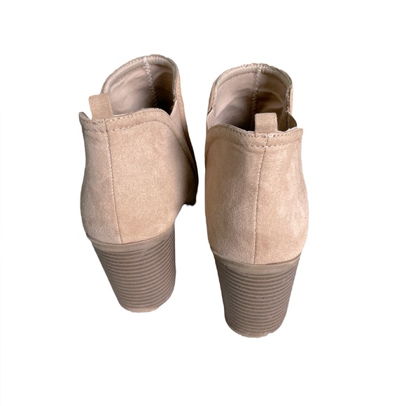 Faux Suede Ankle Boots - Picture 7 of 8